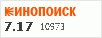 Рейтинг по версии Кинопоиска